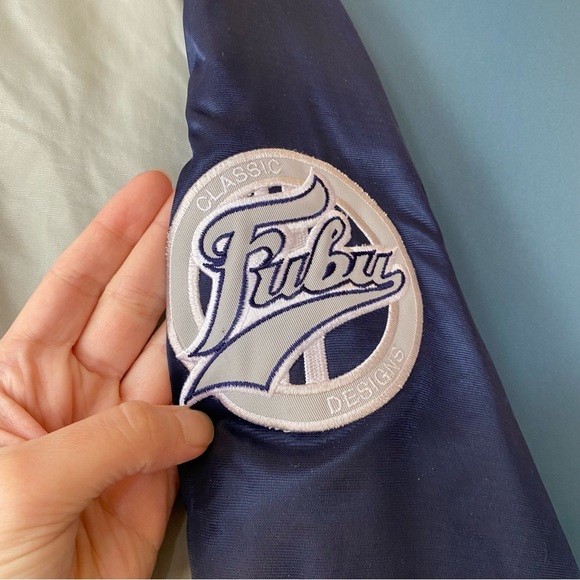 Vintage Y2K FUBU Varsity Bomber Jacket - Picture 5 of 12